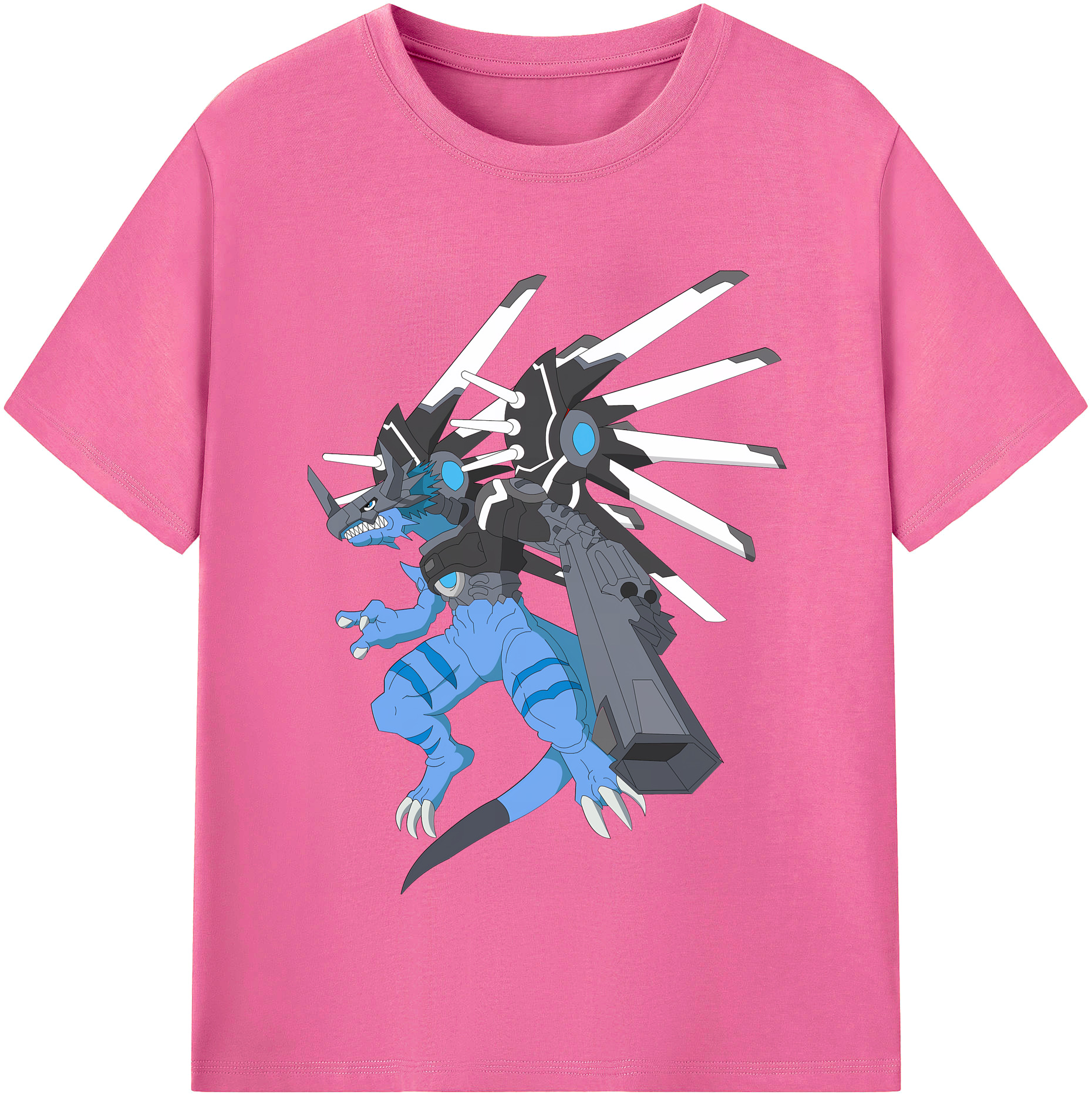 （画像用） Digimon デジタルモンスター/デジモン レディースカジュアルプリントTシャツ（綿100％）